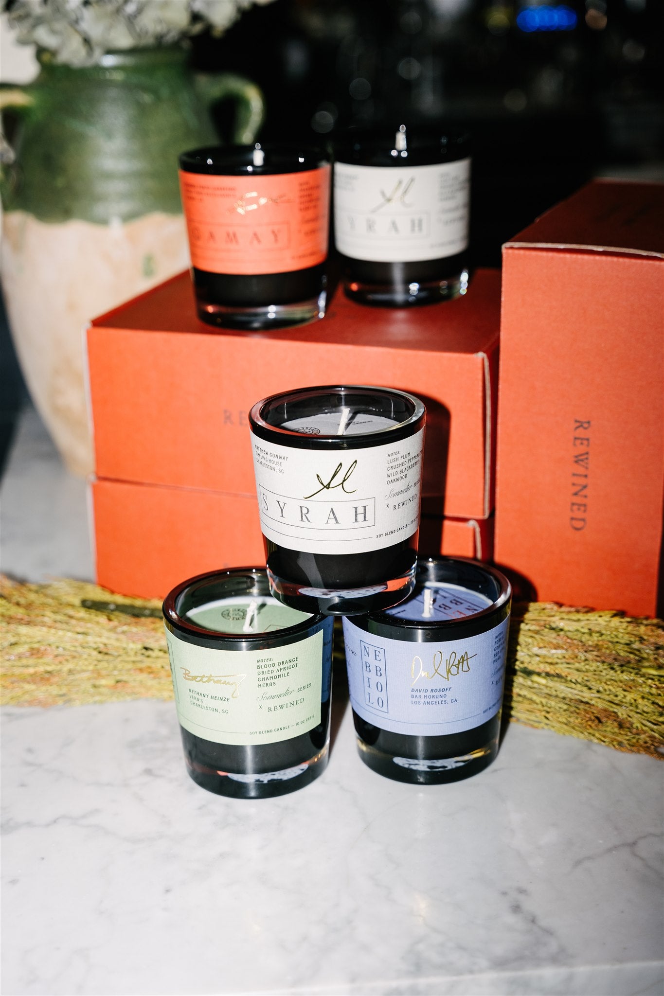 Syrah rewined deals candle